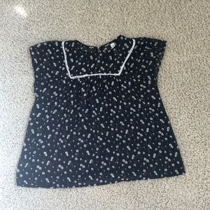 West moon sheer blouse.